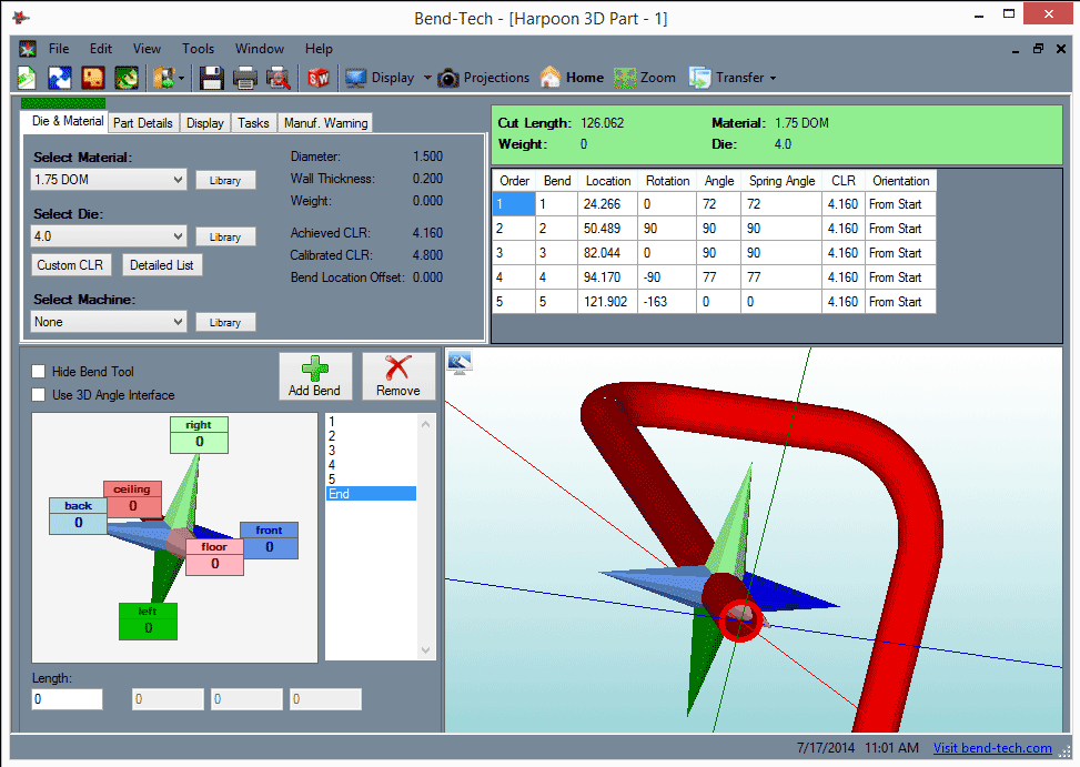 Bend-Tech SE - JMR Manufacturing