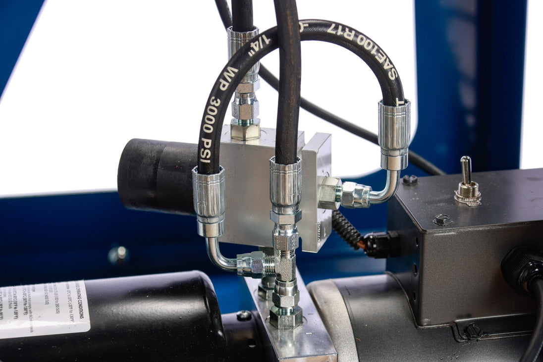 Electric/Hydraulic Tube Bender w/ Auto Stop - JMR Manufacturing