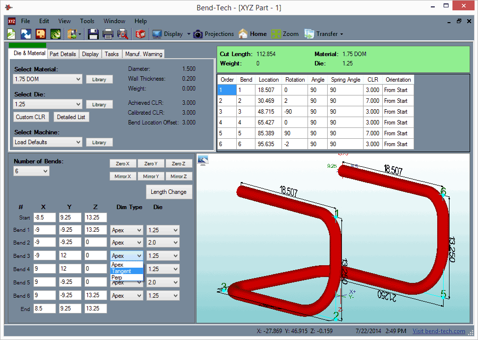 Bend-Tech SE - JMR Manufacturing